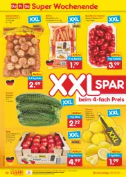 Gazetka promocyjna Netto Marken-Discount - Filial-Angebote - Gazetka - ważna od 04.02 do 04.02.2023 - strona 32 - produkty: bestpreis, beutel, eis, möhren, ndk, pflaume, pflaumen, reis, Schal, Schale, Speisezwiebeln, Ti, tomate, tomaten, zitrone, zitronen, zucchini, zwiebel, zwiebeln