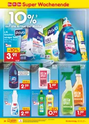 Gazetka promocyjna Netto Marken-Discount - Filial-Angebote - Gazetka - ważna od 04.02 do 04.02.2023 - strona 36 - produkty: allzweckreiniger, bestpreis, domestos, eis, Gardinen, geschirr, ndk, Rauch, reiniger, reis, rwe, spülmittel, Ti, weck