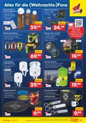 Gazetka promocyjna Netto Marken-Discount - Filial Angebote - Gazetka - ważna od 24.12 do 24.12.2021 - strona 27 - produkty: akku, angebot, Anhänger, auto, ball, batterie, Becher, campingstuhl, eis, Elan, elle, ente, fernbedienung, fritteuse, getränk, getränke, Heißluftfritteuse, In-Ear Kopfhörer, kaffee, kaffeebecher, kerze, kopfhörer, Kugel, Leuchte, leuchten, LG, mikrowelle, mit fernbedienung, spülmaschinen, stuhl, Ti, Tiere, timer, tisch, uhr, Untersetzer, usb, wanduhr, ZTE