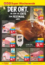 Gazetka promocyjna Netto Marken-Discount - Filial Angebote - Gazetka - ważna od 24.12 do 24.12.2021 - strona 34 - produkty: braten, eis, ente, jungbullen, kasseler, küche, Küchen, maggi, mais, ndk, reis, sauce, saucen, schwein, schweine, suppe, suppen, Ti, versandkostenfrei, wein, weine