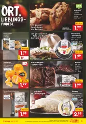 Gazetka promocyjna Netto Marken-Discount - Filial Angebote - Gazetka - ważna od 24.12 do 24.12.2021 - strona 5 - produkty: angebot, backofen, brot, champagne, feta, frischkäse, honig, karamell, Käse, mandarine, mandarinen, mousse, Muffin, muffins, nuss, Ofen, saft, salz, schoko, stube, Ti, tomate, tomaten, ZTE