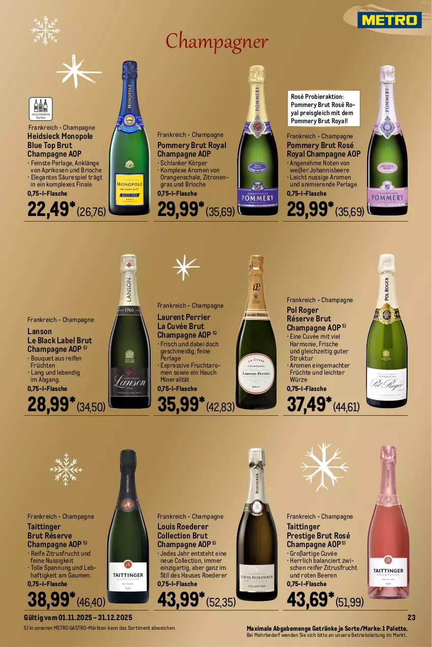 Aktueller Prospekt Metro - Saisonkatalog 