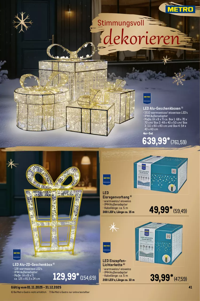 Aktueller Prospekt Metro - Saisonkatalog