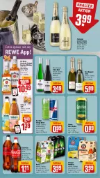 Gazetka promocyjna Rewe - Prospekte - Gazetka - ważna od 14.09 do 14.09.2024 - strona 11 - produkty: bier, bourbon, bourbon whiskey, brut, brut dargent, coca-cola, cola, coupon, drink, eis, energy drink, erdinger, freixenet, gösser, Hohes C, jim beam, kentucky straight, natur, natur radler, radler, red bull, reis, saft, sekt, Ti, tuc, whiskey