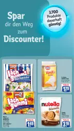 Gazetka promocyjna Rewe - Prospekte - Gazetka - ważna od 14.09 do 14.09.2024 - strona 18 - produkty: Dr. Oetker, eis, lachgummi, milch, Nimm 2, nutella, reis, Ti, tiefpreis, zucker