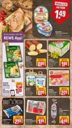 Gazetka promocyjna Rewe - Prospekte - Gazetka - ważna od 14.09 do 14.09.2024 - strona 7 - produkty: almette, Becher, brötchen, coupon, Donut, donuts, eis, frischkäse, galbani, gin, gorgonzola, grünländer, hochland, Käse, käsescheiben, leberwurst, mac, mestemacher, Mett, natur, nuss, oreo, ponnath, prosciutto, prosciutto cotto, reis, rügenwalder, salami, schinken, Schmelzkäse, tee, teewurst, Ti, toast, Ungarische Salami, weichkäse, würfel, wurst