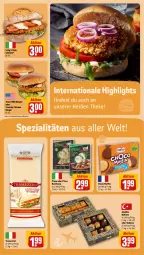 Gazetka promocyjna Rewe - Prospekte - Gazetka - ważna od 14.09 do 14.09.2024 - strona 9 - produkty: Baklava, burger, Muffin, Spezi, Ti