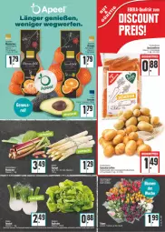 Gazetka promocyjna E Center - Angebote der Woche - Gazetka - ważna od 02.04 do 02.04.2022 - strona 5 - produkty: avocado, beutel, deka, deutschlandcard, discount, eis, erde, kartoffel, kartoffeln, kopfsalat, LG, mandarine, mandarinen, möhren, orange, orangen, reis, rhabarber, salat, speisekartoffeln, speisemöhren, Ti