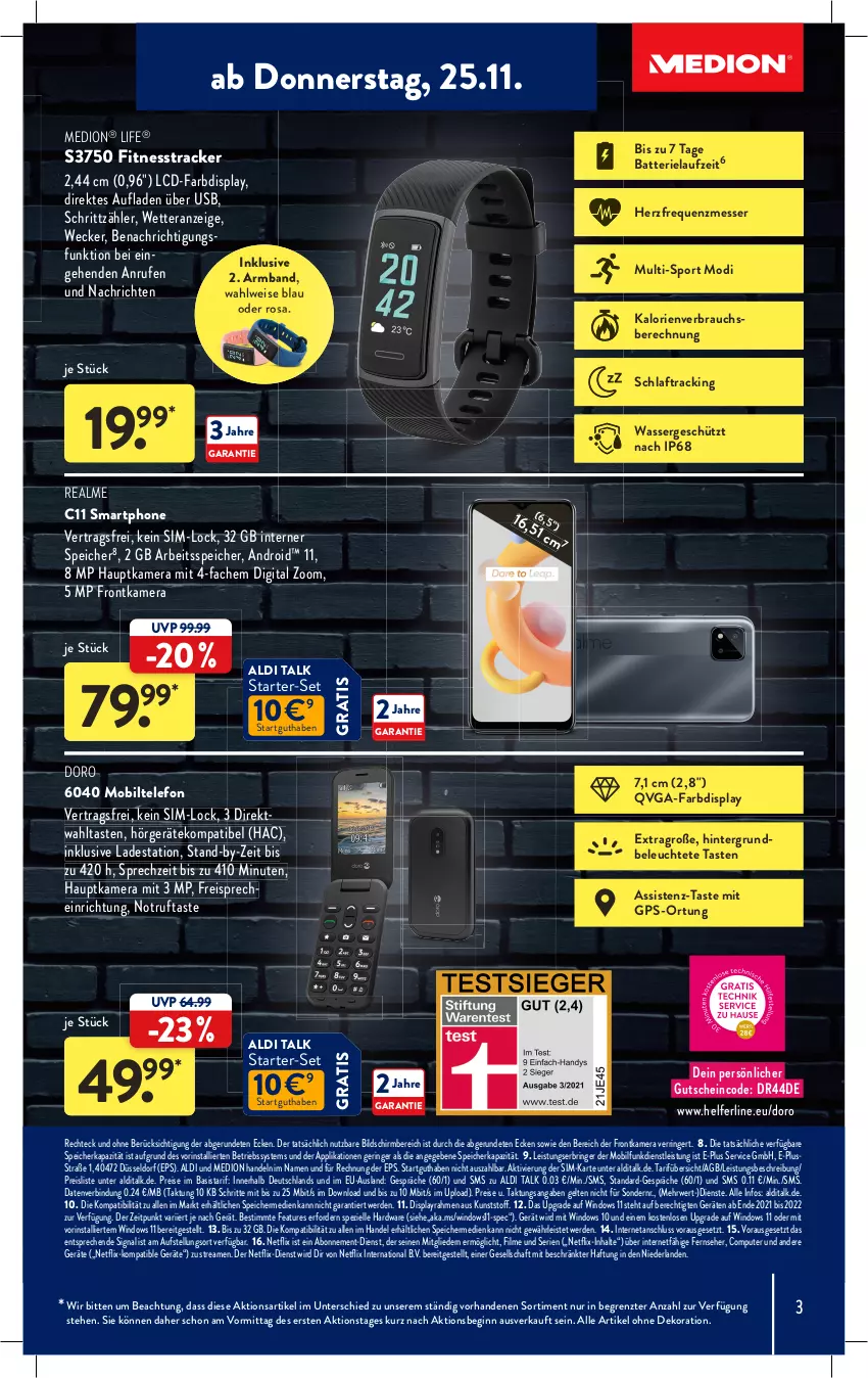 Aktueller Prospekt AldiSud - ALDI Aktuell - von 22.11 bis 27.11.2021 - strona 51