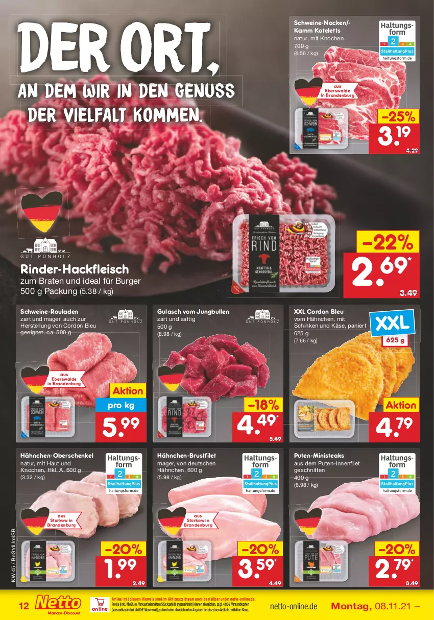 Aktueller Prospekt Netto Marken-Discount - Filial Angebote - von 08.11 bis 13.11.2021 - strona 12