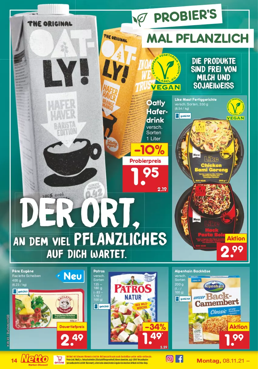 Aktueller Prospekt Netto Marken-Discount - Filial Angebote - von 08.11 bis 13.11.2021 - strona 14