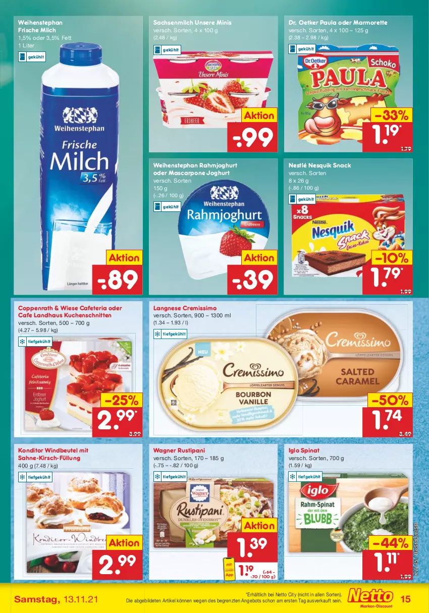 Aktueller Prospekt Netto Marken-Discount - Filial Angebote - von 08.11 bis 13.11.2021 - strona 15