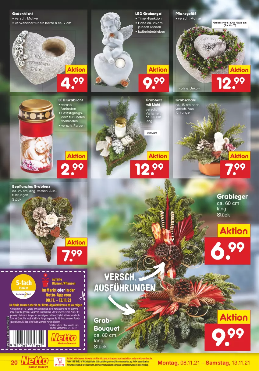 Aktueller Prospekt Netto Marken-Discount - Filial Angebote - von 08.11 bis 13.11.2021 - strona 20