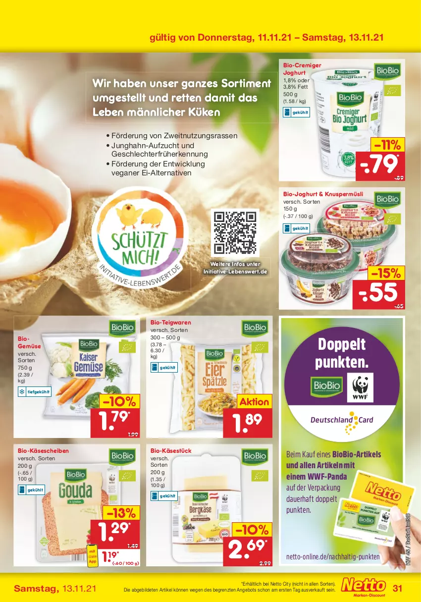 Aktueller Prospekt Netto Marken-Discount - Filial Angebote - von 08.11 bis 13.11.2021 - strona 31