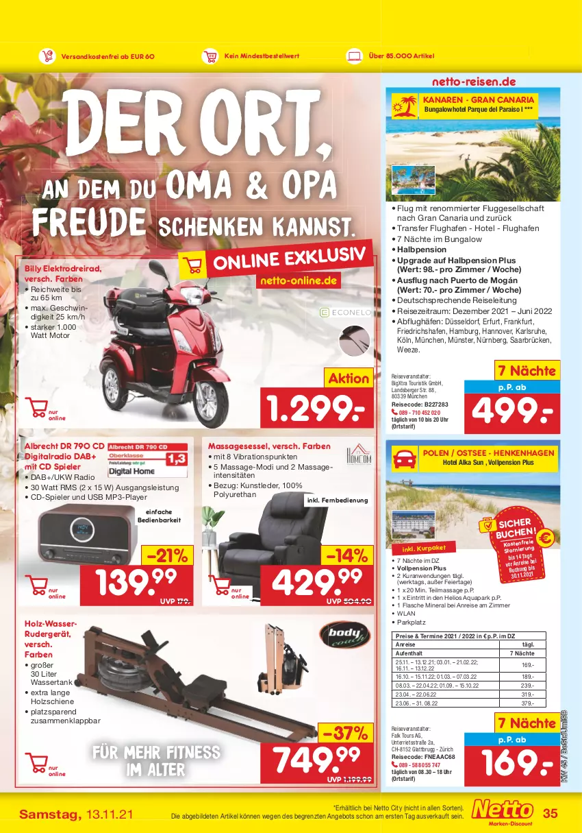 Aktueller Prospekt Netto Marken-Discount - Filial Angebote - von 08.11 bis 13.11.2021 - strona 35