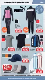 Gazetka promocyjna Famila - Prospekte - Gazetka - ważna od 24.02 do 24.02.2024 - strona 3 - produkty: Anzug, Bau, baumwolle, Cap, damen t-shirt, decke, dell, eis, elle, flasche, Mode, puma, reis, rucksack, sac, shirt, socken, Sport, T-Shirt, teller, Ti, trainingsanzug, trinkflasche, wolle, ZTE