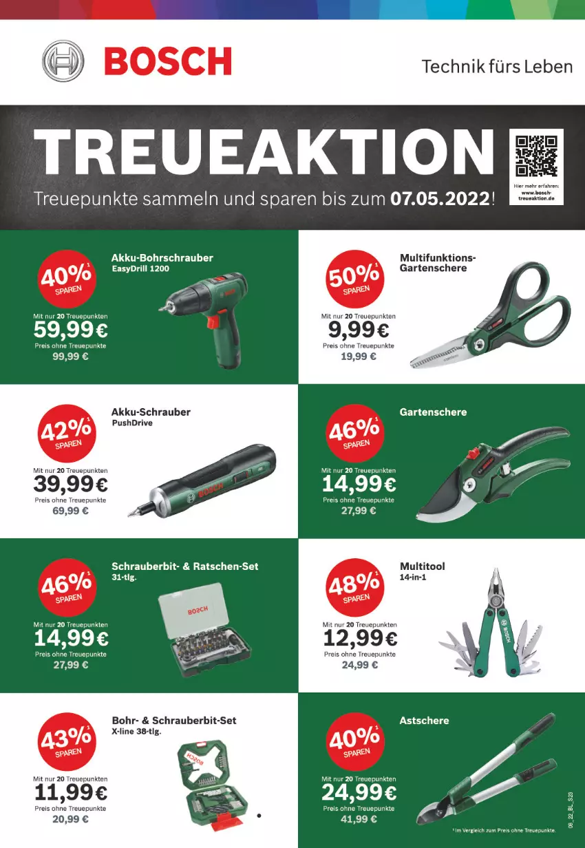 Aktueller Prospekt Edeka - Angebote der Woche - von 21.02 bis 26.02.2022 - strona 23 - produkty: akku, akku-bohrschrauber, Bohrschrauber, eis, Garten, Gartenschere, LG, reis, Schere, Ti