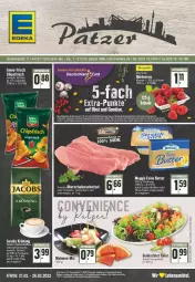 Gazetka promocyjna Edeka - Angebote der Woche - Gazetka - ważna od 26.02 do 26.02.2022 - strona 1 - produkty: angebot, beutel, butter, coupon, coupons, deka, deutschlandcard, eis, fleisch, joghur, joghurt, kaffee, Konserven, lebensmittel, LG, meggle, melone, melonen, obst, salat, salz, Schal, Schale, schnitzel, schwein, schweine, schweinefleisch, Streichzart, Ti, uhr, und gemüse, wein, weine