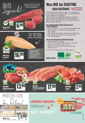Gazetka promocyjna Edeka - Angebote der Woche - Gazetka - ważna od 26.02 do 26.02.2022 - strona 19 - produkty: asti, auer, Bau, Bauer, bio, bioland, decke, ecco, eis, erde, fleisch, Geflügel, Kugel, mac, Mochi, natur, naturland, Ofen, reis, rind, rinder, Schal, Schale, schinken, schinkenschnitzel, schnitzel, schwein, schweine, schweinefleisch, Sport, Sushi, Ti, Tiere, wein, weine, wolle