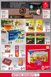 Gazetka promocyjna Selgros - Food - Gazetka - ważna od 08.05 do 08.05.2024 - strona 15 - produkty: Amber, beutel, brandt, Cashew, crema pads, dolce gusto, elle, espresso, früchte, gebäckmischung, jacobs, kräuter, lambertz, Meßmer, nespresso, pringles, ring, starbucks, tee, Ti, ültje