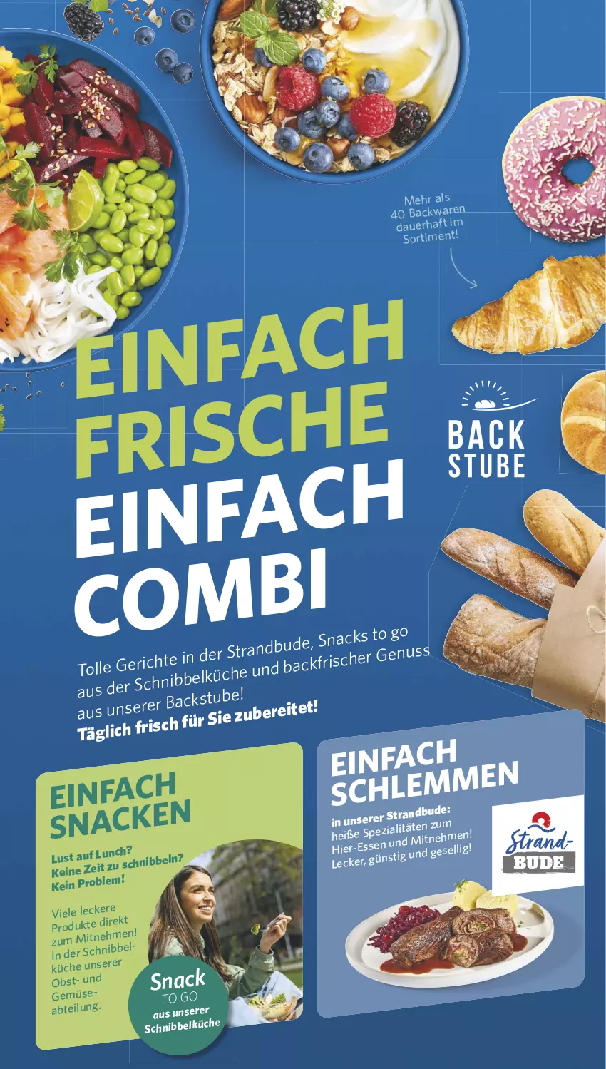 Aktueller Prospekt Combi - Prospekte - von 30.07 bis 03.08.2024 - strona 5 - produkty: Abtei, küche, obst, snack, Ti, und gemüse