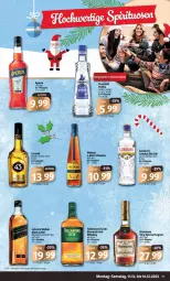 Gazetka promocyjna Markant - Prospekte - Gazetka - ważna od 16.12 do 16.12.2023 - strona 11 - produkty: Cognac, dry gin, eis, flasche, gin, licor, london dry, london dry gin, Metaxa, reis, tullamore, whiskey, ZTE