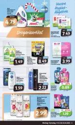 Gazetka promocyjna Markant - Prospekte - Gazetka - ważna od 16.12 do 16.12.2023 - strona 15 - produkty: ariel, arla, beutel, eis, Finish, flasche, Frosch, geschirr, Haarlack, haarspray, hipp, lack, nivea, oder schaumfestiger, pantene, Pods, reis, schaumfestiger, schwarzkop, schwarzkopf, spülmittel, Taft, Ti, windeln, ZTE