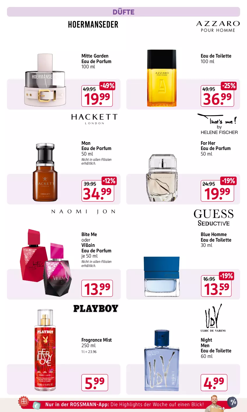 Aktueller Prospekt Rossmann - Prospekte - von 06.01 bis 31.01.2025 - strona 5 - produkty: Eau de parfum, eau de parfum 50 ml, eau de toilette, eau de toilette 100 ml, eau de toilette 30 ml, parfum