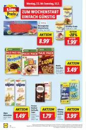Gazetka promocyjna Lidl - Aktionsprospekt - Gazetka - ważna od 12.02 do 12.02.2022 - strona 22 - produkty: alpro, cerealien, discount, drink, einwegrasierer, erde, ferrero, Ferrero Rocher, gillette, hafer, Haferdrink, lachs, nestlé, raffaello, rasierer, Rauch, Räucherlachs, rwe, Ti