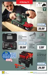 Gazetka promocyjna Lidl - Aktionsprospekt - Gazetka - ważna od 12.02 do 12.02.2022 - strona 32 - produkty: adapter, Bandschleifer, Bitset, elle, HP, korn, latte, ndk, Parkside, Schal, Schale, schrauben, Schraubendreher, Steckschlüsselsatz, Stier, Ti, tisch, werkzeug