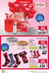 Gazetka promocyjna Lidl - Aktionsprospekt - Gazetka - ważna od 12.02 do 12.02.2022 - strona 4 - produkty: Armband, ball, Bau, baumwolle, eis, Geschenkbox, ndk, ohrstecker, Schal, Schale, Schmuck, Schmuckset, socken, Ti, wolle