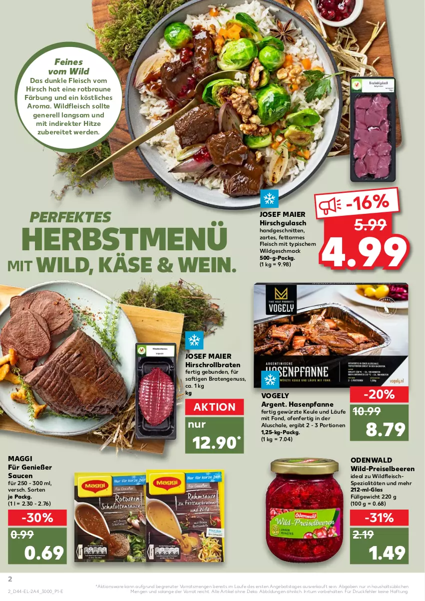 Aktueller Prospekt Kaufland - von 04.11 bis 10.11.2021 - strona 2