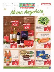 Gazetka promocyjna Feneberg - Prospekte - Gazetka - ważna od 24.12 do 24.12.2022 - strona 1 - produkty: angebot, angebote, Becher, beutel, bohne, bohnen, butter, caffè crema, cremissimo, doppio passo, eis, elle, espresso, flasche, Hohes C, langnese, langnese cremissimo, lavazza, lebensmittel, LG, mac, natur, oder espresso, passo, primitivo, reis, rosen, Rosenkohl, sim, Streichzart, Ti, vita, weihenstephan, wiener, ZTE