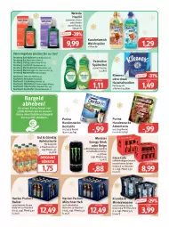 Gazetka promocyjna Feneberg - Prospekte - Gazetka - ważna od 24.12 do 24.12.2022 - strona 15 - produkty: adventuros, alkohol, Alwa, angebot, angebote, apfel, Apfelschorle, auer, Bad, ball, beutel, buch, chloe, citrus, coca-cola, coffein, cola, Diesel, discount, drink, Egger, eis, emmi, energy drink, flasche, getränk, hacker pschorr, hundesnack, hundesnacks, krumbach, Kuschelweich, lavendel, mineralwasser, monster, Monster Energy, Ofen, olive, palmolive, purina, radler, reis, rum, schorle, snack, snacks, spülmittel, Ti, wasser, weichspüler, weleda