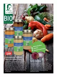 Gazetka promocyjna Feneberg - Prospekte - Gazetka - ważna od 24.12 do 24.12.2022 - strona 9 - produkty: Bergkäse, bio, Brühe, eis, Gemüsebrühe, kartoffel, Kartoffelsuppe, Käse, Kürbis, LG, mac, nuss, reis, rum, suppe, suppen, Ti, tisch