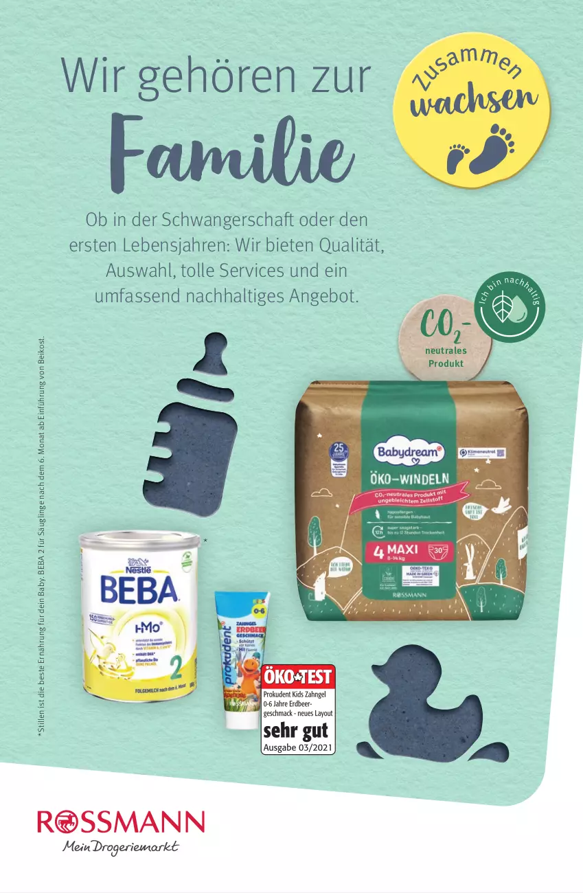 Aktueller Prospekt Rossmann - Prospekte - von 15.08 bis 02.10.2022 - strona 21 - produkty: angebot, Beba, Ti