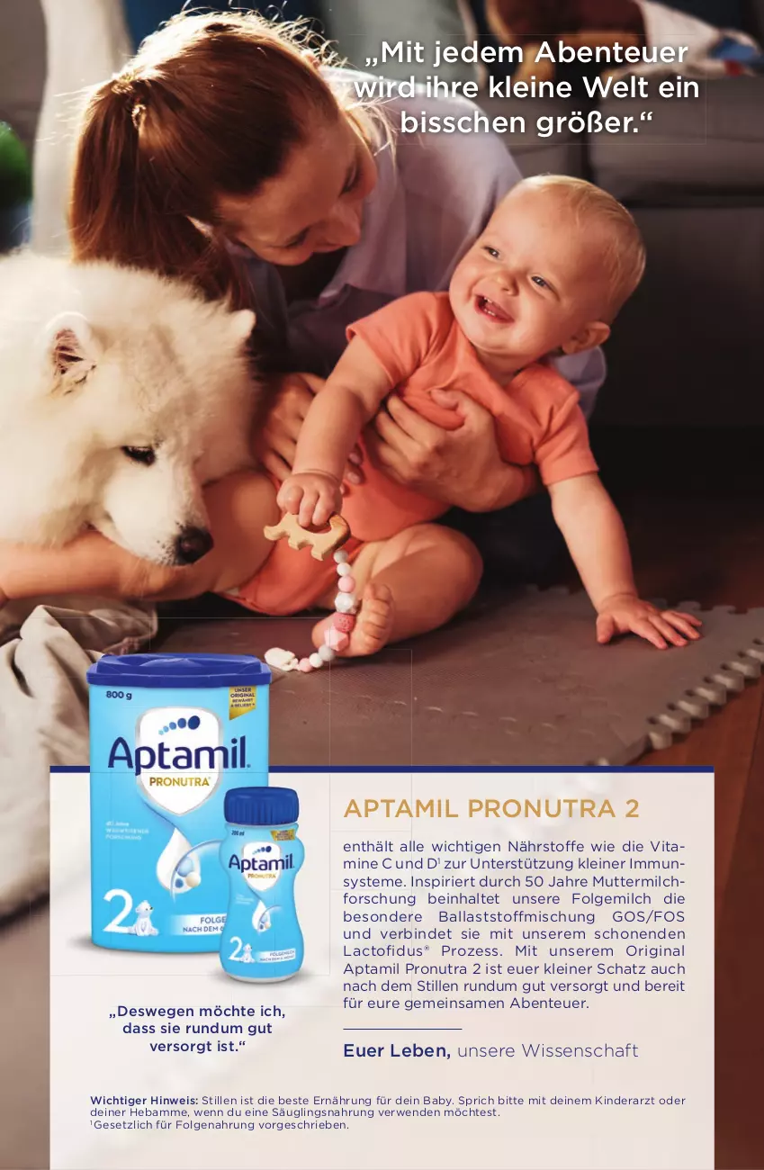 Aktueller Prospekt Rossmann - Prospekte - von 15.08 bis 02.10.2022 - strona 52 - produkty: ball, eis, ente, folgemilch, gin, Kinder, leine, LG, milch, rwe, Ti, vita, Vitamine