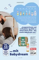 Gazetka promocyjna Rossmann - Prospekte - Gazetka - ważna od 02.10 do 02.10.2022 - strona 51 - produkty: babydream, Bad, eis, Heu, mac, mandel, Mandelöl, natur, natura, reis, Ti, windeln