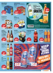 Gazetka promocyjna Vmarkt - V-Markt - Gazetka - ważna od 08.06 do 08.06.2022 - strona 11 - produkty: alkohol, Berger, bier, Brei, cola, corona, corona extra, coupon, coupons, eis, eistee, erdinger, fanta, flasche, frucht, gin, Hohes C, je 1-liter-flasche, krombache, krombacher, krombacher pils, Mezzo Mix, pils, Rauch, riesling, rwe, schwarzriesling, schweppes, sprite, tee, Ti, trolli, trollinger, weissbier