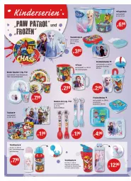 Gazetka promocyjna Vmarkt - V-Markt - Gazetka - ważna od 08.06 do 08.06.2022 - strona 14 - produkty: auto, Becher, besteck, besteck-set, decke, Deckel, elle, flasche, gabel, geschirr, Kinder, korb, LG, messer, mikrowelle, papier, Paw Patrol, rwe, sandwich, schüssel, tasse, teller, Ti, tisch, Tischset, trinkflasche, wasser