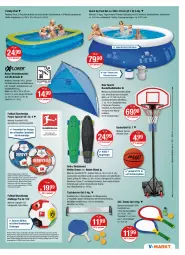 Gazetka promocyjna Vmarkt - V-Markt - Gazetka - ważna od 08.06 do 08.06.2022 - strona 19 - produkty: ball, Bau, Brei, eis, elle, family pool, fenster, Fußball, Germ, hering, Holz, Kugel, lack, leine, LG, pool, reis, Ria, ring, Skateboard, Sport, Teleskop, Ti, tisch, uv-schutz, wasser