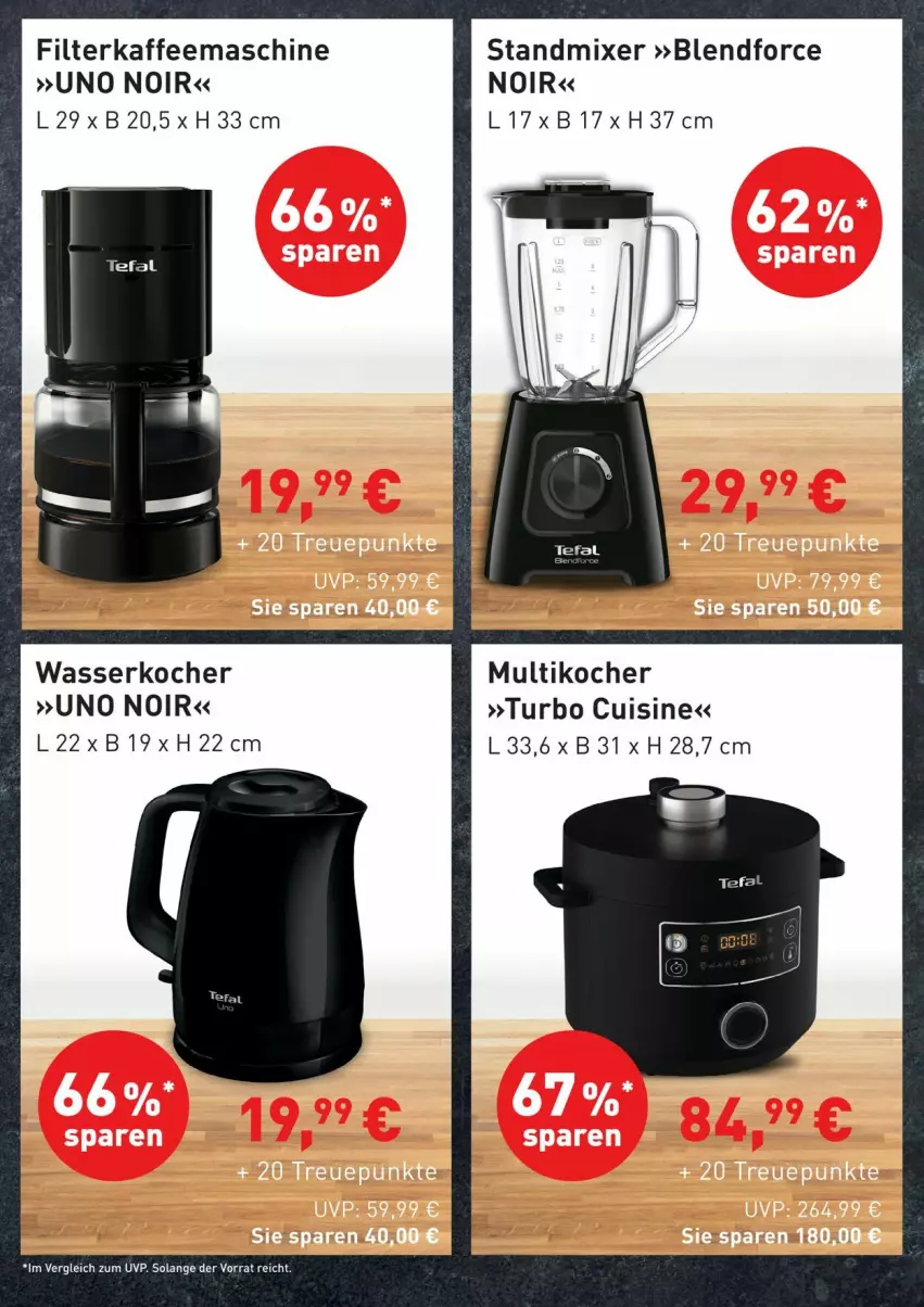 Aktueller Prospekt Edeka - Prospekte - von 03.03 bis 08.03.2025 - strona 23 - produkty: filterkaffee, kaffee, kaffeemaschine, Kocher, Mixer, Multikocher, standmixer, Ti, wasser, wasserkocher