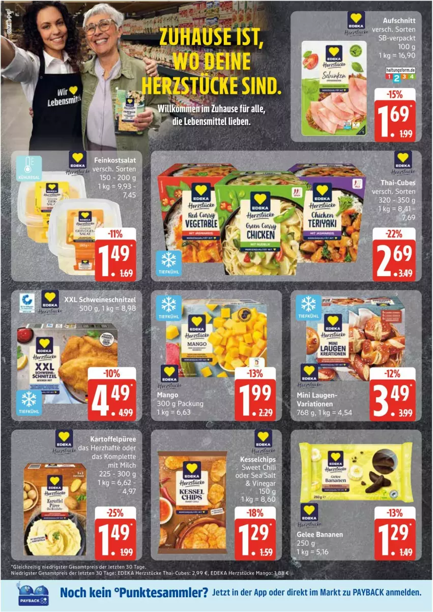 Aktueller Prospekt Edeka - Prospekte - von 03.03 bis 08.03.2025 - strona 4 - produkty: deka, eis, mango, payback, reis, tesa, Ti, ZTE