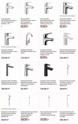 Gazetka promocyjna Obi - Prospekte - Gazetka - ważna od 04.12 do 04.12.2024 - strona 6 - produkty: armatur, batterie, brause, elle, garnitur, grohe, hansgrohe, LG, Metro, Mett, teller, thermostat, Ti, tisch, vita, waschbecken, waschtisch, waschtischarmatur