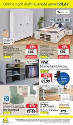 Gazetka promocyjna Lidl - Wochen-Highlights im Onlineshop - Gazetka - ważna od 23.07 do 23.07.2023 - strona 2 - produkty: angebot, angebote, bett, dell, eis, elle, hocker, Holz, HP, kleid, kleider, kleiderschrank, kommode, lack, latte, leine, massivholz, Mode, natur, ndk, regal, reis, rel, sac, Schal, Schale, Schrank, schreibtisch, schubladen, stuhl, Tasche, telefon, Ti, tisch, tischplatte, uhr, wasser