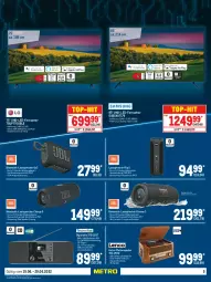Gazetka promocyjna Metro - Technik Spezial - Gazetka - ważna od 29.06 do 29.06.2022 - strona 5 - produkty: akku, bluetooth-lautsprecher, eis, elle, fernseher, jbl, latte, lautsprecher, LG, Radio, reis, ring, Spiele, teller, Ti, top-hit, uhd, usb, wasser