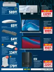 Gazetka promocyjna Metro - Technik Spezial - Gazetka - ważna od 29.06 do 29.06.2022 - strona 8 - produkty: adapter, Apple, auto, eis, elle, festplatte, fritz, gin, HDMI, latte, mac, macbook, macbook air, macbook pro, ordner, reis, ring, ssd, Tastatur, telefon, teller, Ti, tisch, top-hit, usb