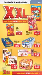 Gazetka promocyjna Famila - Prospekte - Gazetka - ważna od 04.02 do 04.02.2023 - strona 13 - produkty: beutel, chips, crunchips, decke, eis, Kinder, kinder bueno, knoppers, leibniz, lorenz, lorenz crunchips, nuss, Pick Up!, reis, Ti, toffifee, Yo, yogurette, ZTE