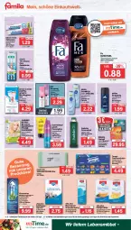 Gazetka promocyjna Famila - Prospekte - Gazetka - ważna od 04.02 do 04.02.2023 - strona 20 - produkty: Adidas, Apotheke, auer, Bad, blend-a-med, body, bodyspray, bürste, deo, deospray, duschgel, eis, elle, elmex, Erkältungs, fa duschgel, flasche, fusion5, garnier, getränk, getränke, gillette, got2b, ilag, lebensmittel, mac, mach3, Meerwasser, Mundhygiene, Nasenspray, nivea, Nutrisse, oral-b, pasta, Rasierklinge, rasierklingen, reis, schaumbad, schwarzkop, schwarzkopf, shampoo, shampoo oder spülung, spülung, Tasche, taschen, Tempo, Ti, tücher, vita, wasser, zahnbürste, zahnpasta, ZTE