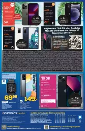 Gazetka promocyjna Euronics - Prospekte - Gazetka - ważna od 27.07 do 27.07.2022 - strona 10 - produkty: akku, angebot, angebote, Apple, apple iphone, boss, eis, elle, ente, Gesundheit, Handy, iphone, IPhone 13, reis, Samsung, samsung galaxy, Samsung Galaxy S, tee, telefon, Ti, uhr, vodafone, Yo